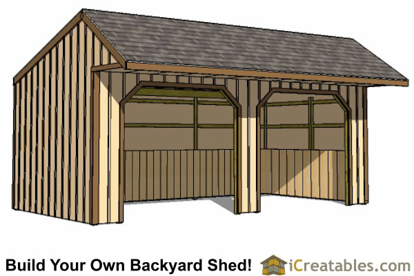 12x24 run in shed
