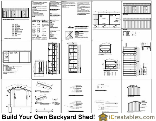 2 stall horse barn with tack room plans