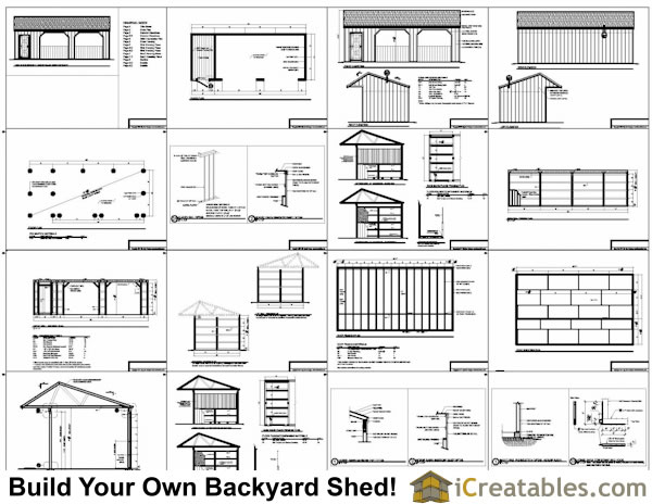 one bay garage