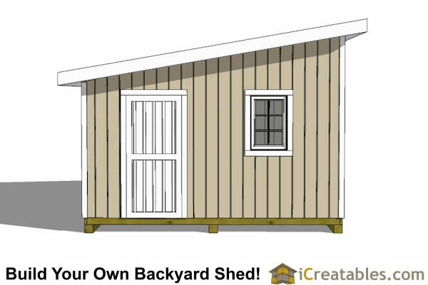 14x20 Lean To Shed Plans | Easy To Build Large Shed Plans