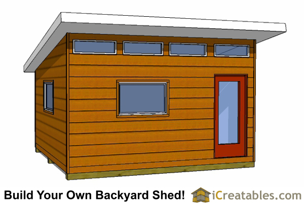 14x16 Shed Plans - Build a Large Storage Shed - DIY Shed 