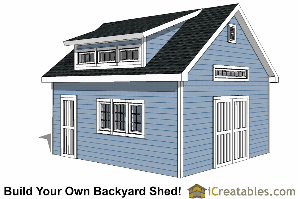 Garden Shed Plans - Backyard Shed Designs - Building a Shed