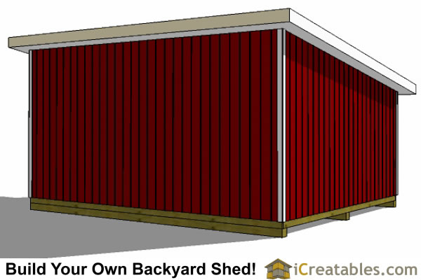 16x20 Lean To Shed Plans | Perfect Way To Build A Large 