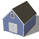 16x20 nantucket style shed plans build a large shed