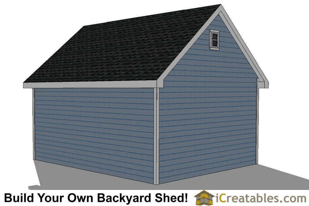 14x20 Shed Plans With Dormer | iCreatables.com