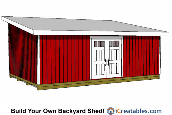 16x24 Shed Plans - Buy Our Large Shed Plans Today 