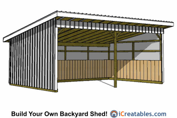 16x24 Shed Plans - Buy Our Large Shed Plans Today - iCreatables