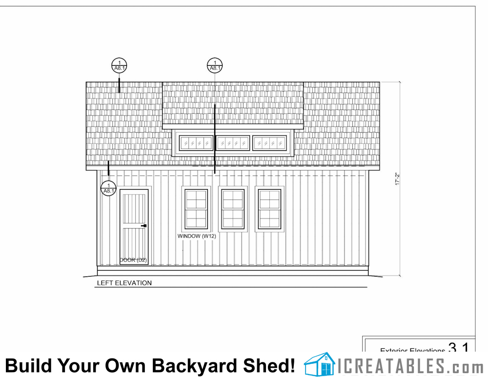 16x24 shed plans with dormer icreatables.com