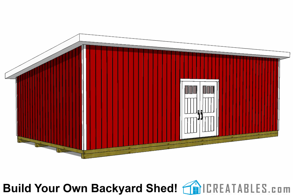 2x4 lean to shed plans