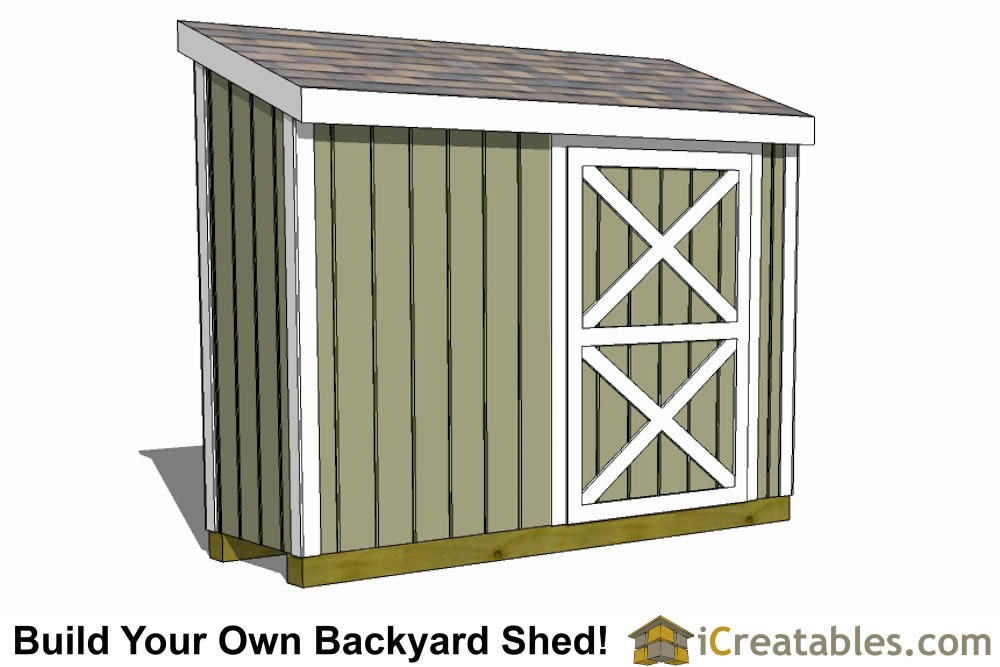 3x10 Lean To Shed Plans | 3x10 Shed Plans