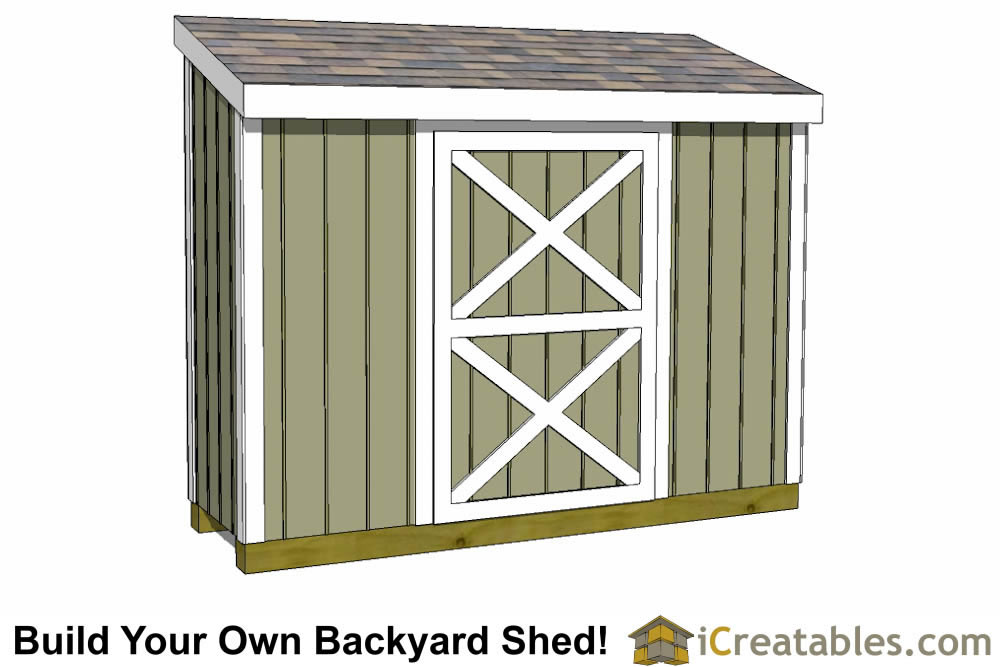 3x12 lean to shed plans