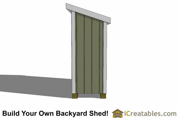 3x8 Lean To Shed Plans | 3x6 Storage Shed Plans