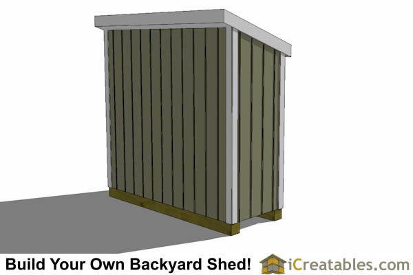 3x8 Lean To Shed Plans | 3x6 Storage Shed Plans