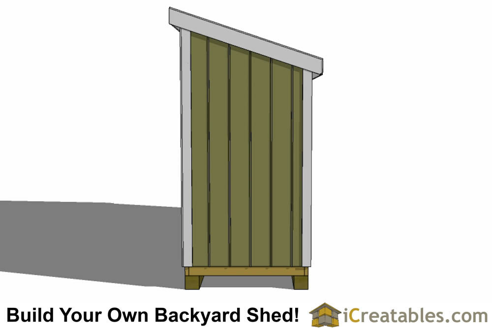 4x16 lean to shed plans 4x16 storage shed plans