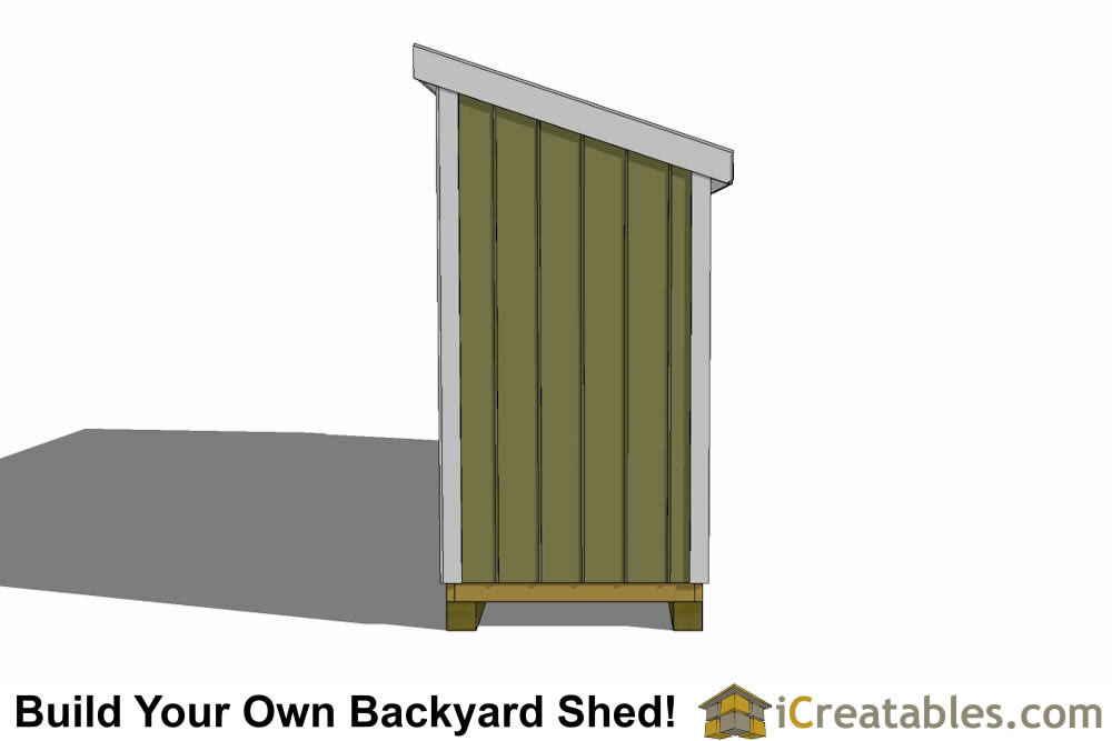 4x20 lean to shed plans 4x20 storage shed plans