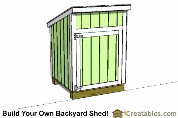 4x4 Generator Enclosure Shed Plans - Build Your Own 