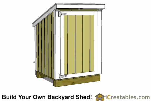 5x4 Generator Shed Plans