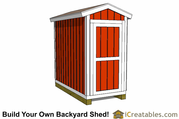 4x8 Shed Plans 4x8 Storage Shed Plans Icreatables.com