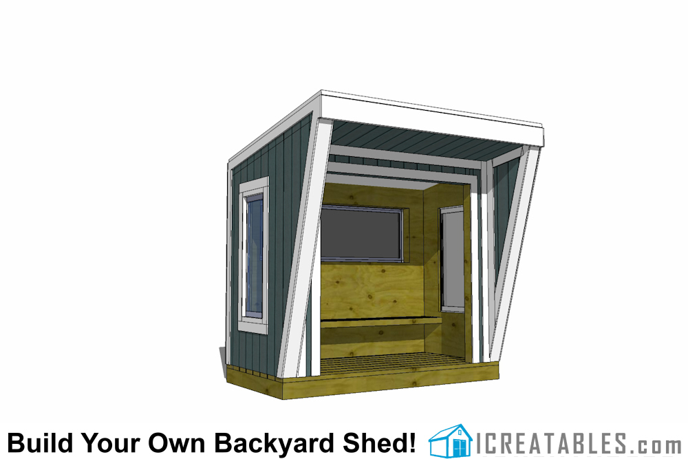 4x8 School Bus Shelter Plans