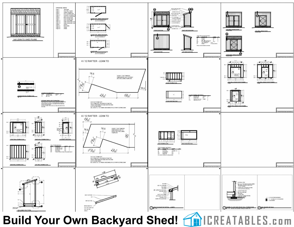 shed plans example