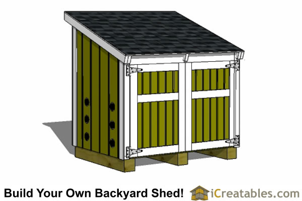 Generator Shed Plans - Generator Enclosure Plans