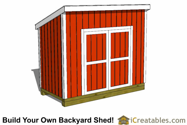 5x10 Lean To Shed Plans Lean To Shed PLans To Build From