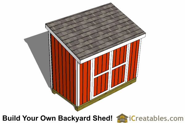 5x10 Lean To Shed Plans Lean To Shed PLans To Build From