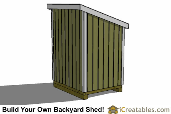 5x6 Lean To Shed Plans | Icreatables SHEDS