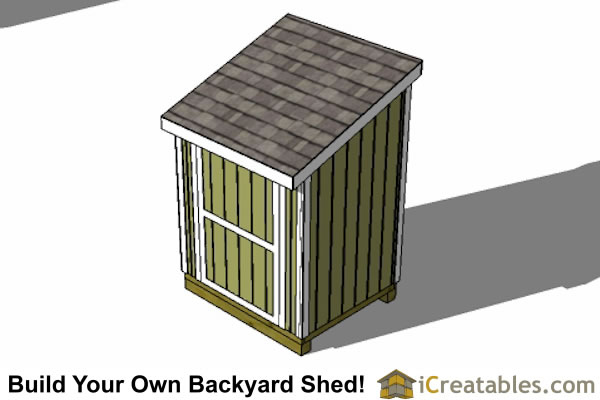 5x6 Lean To Shed Plans Icreatables SHEDS