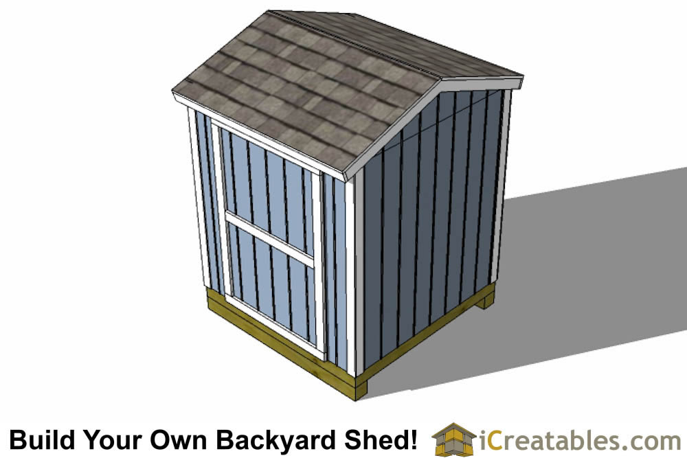 6x6 shed plans | 6X6 Storage Shed Plans | icreatables.com