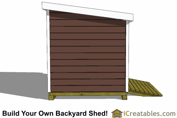 7x10 Lean To Shed Plans Storage Shed Plans icreatables.com