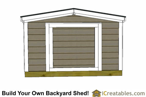 8x10 Backyard 6 Foot Tall Homeowners Association Compliant