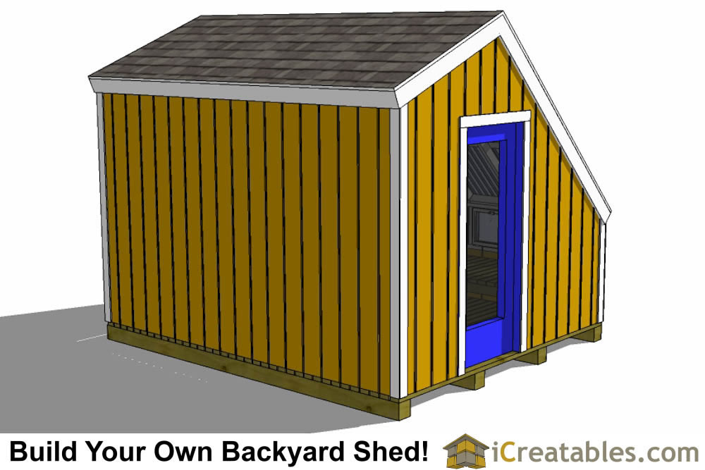 8x10 Greenhouse Shed Plans iCreatables