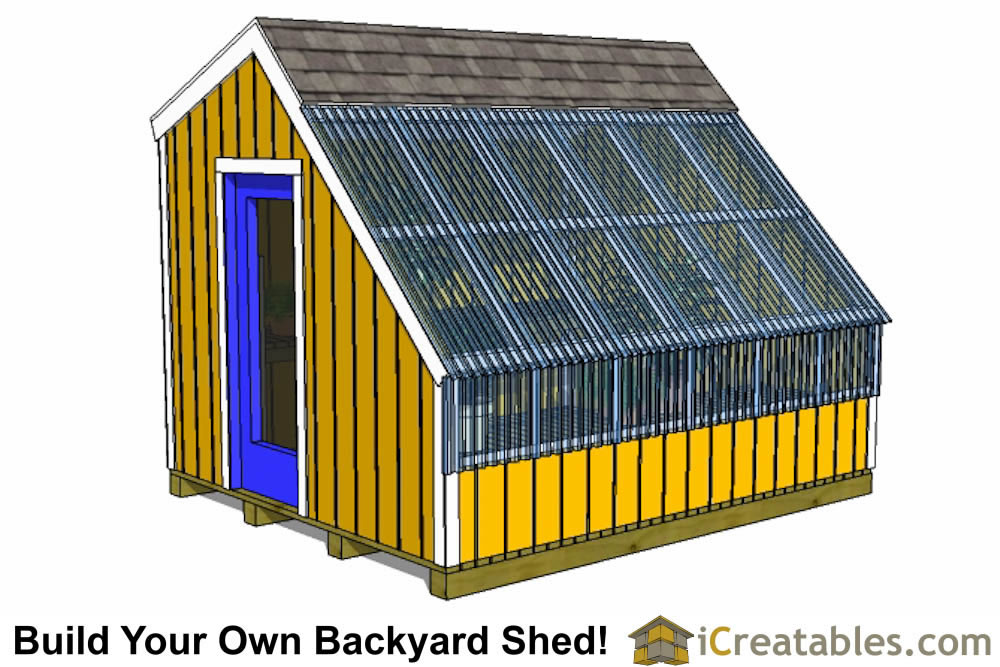 Greenhouse Shed Plans - Easy to Use DIY Greenhouse Designs