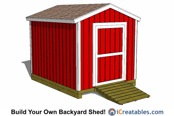 Large 8x10 Shed Plan Library - Many styles to choose from