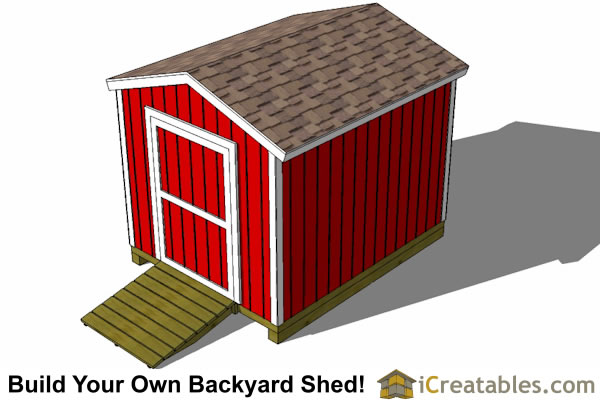 8x10 Shed Plans | Storage Shed | Build a Shed ...