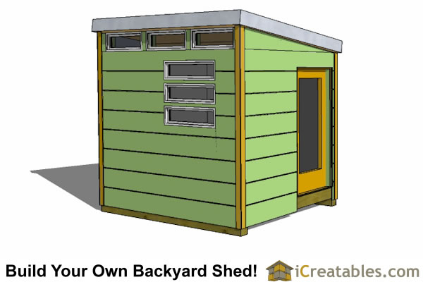 8x10 shed plans - diy storage shed plans - building a shed