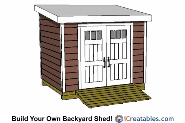 8x10 Shed Plans - DIY Storage Shed Plans - Building a Shed