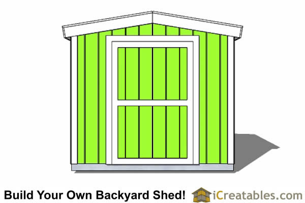 8x12 short shed plans icreatables.com