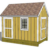 8X12 Shed Plans