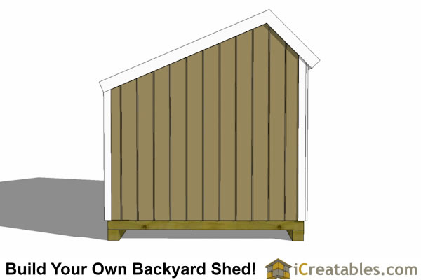 8x12 saltbox shed plans saltbox storage shed