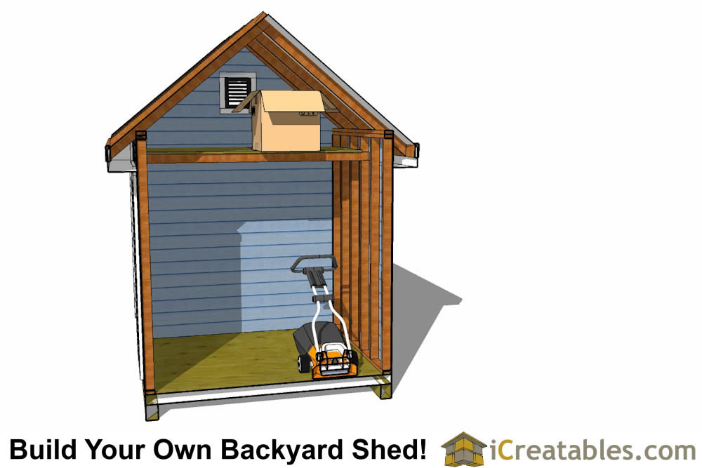 8x12 Traditional Victorian Backyard Shed Plans ...