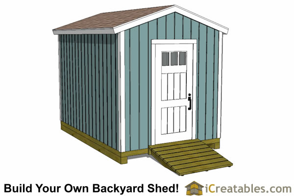 8x12 shed plans gable shed