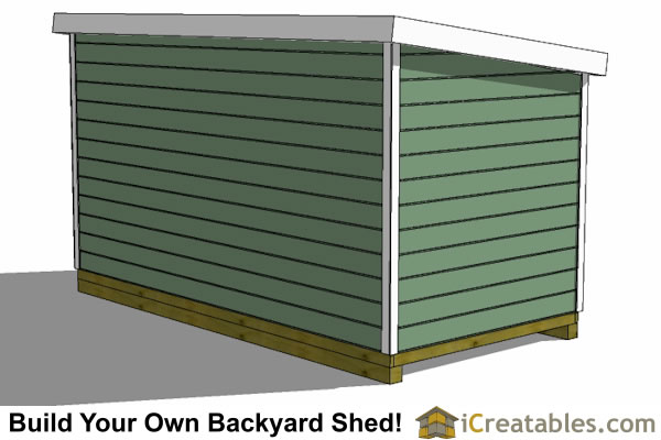 8x16 Lean To Shed Plans