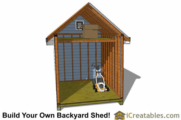 8x16 Traditional Victorian Backyard Shed Plans ...