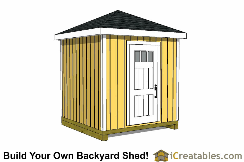 Hip Roof Shed Plans Shed Designs With Hip Roofs