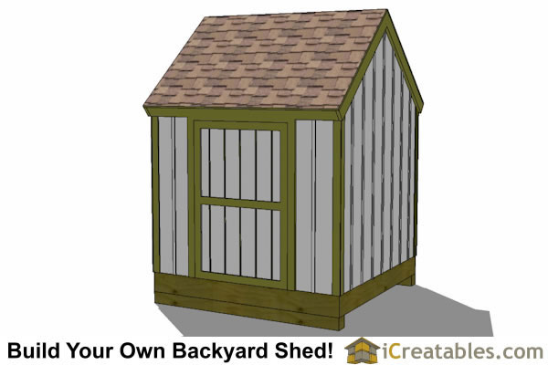 8x8 Cape Cod Garden Shed Plans | Storage Shed Plans 