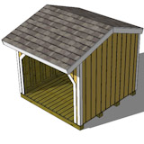 8X8 Storage Shed Plans