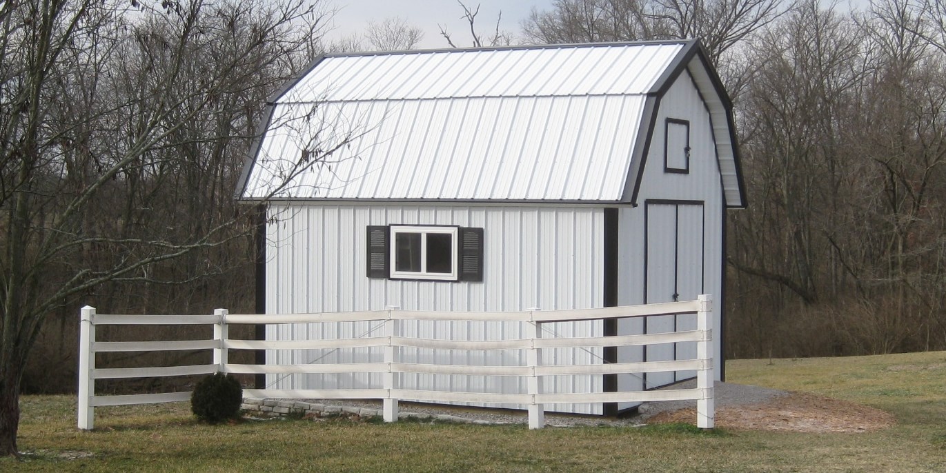 barn shed plans - classic american gambrel - diy barn designs