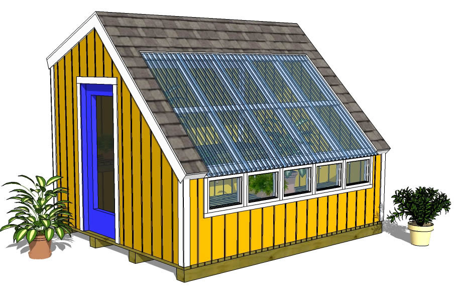 greenhouse shed plans